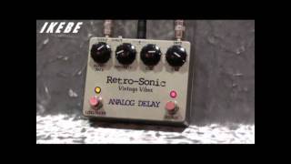 【池部楽器店】 RetroSonic Vintage Vibes 【 Analog Delay 】 [upl. by Pacheco]