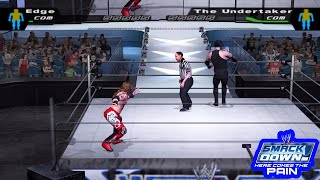 Edge v The Undertaker Gameplay  WWE HCTP [upl. by Etnoel]