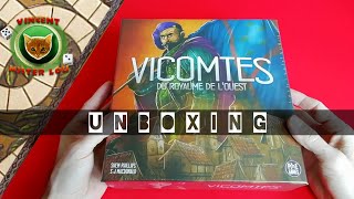 Unboxing Vicomtes du Royaume de lOuest [upl. by Ardnaxela886]