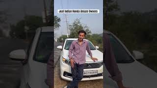 Indian Honda Amaze Owners hondaamaze hondacars carlover funnyshorts [upl. by Haimarej]