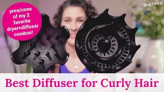 Best Diffuser for Curly Hair  My 2 Favorites [upl. by Ahsinav]