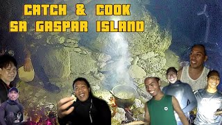 CATCH AND COOK MGA MASTER SA GASPAR ISLAND KASAMA ANG MGA BAGONG TROPA KENSPEARFISHING🇵🇭 [upl. by Loveridge]