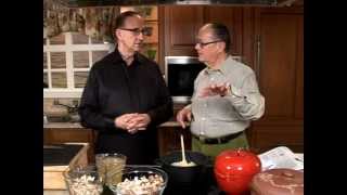 WOOD PALACE KITCHENS  CHEF LOU SCHORR  FRENCH MUSHROOM SOUP [upl. by Anilosi833]