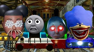 CURSED THOMASTHE SONIC TAPESAMANDAWOOLYSPRUNKI TRAIN CHARLES 3 HEADCHOO CHOO CHARLES 2 [upl. by Ebeneser]