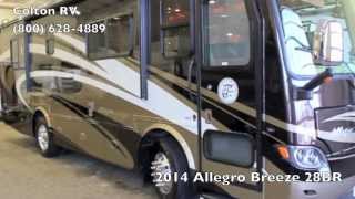 2014 Tiffin Allegro Breeze 28BR  Class A Diesel Motorhome [upl. by Enalahs]