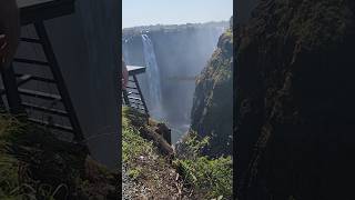 Border Between Zimbabwe and Zambia Bridge crossing and Victoria falls [upl. by Eniledgam548]