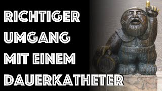 Richtiger Umgang mit einem Dauerkatheter [upl. by Raymund582]