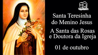 História da vida Santa Teresinha do Menino Jesus 1873 1897  Santa das Rosas e Doutora da Igreja [upl. by Darci56]