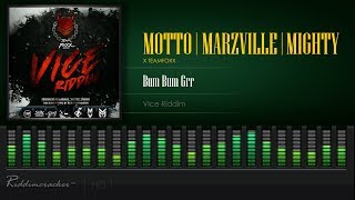 Motto x Marzville x Mighty  Bum Bum Grr Vice Riddim Soca 2020 HD [upl. by Pauiie]