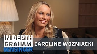 Caroline Wozniacki How my name is really pronounced [upl. by Onitsirc]