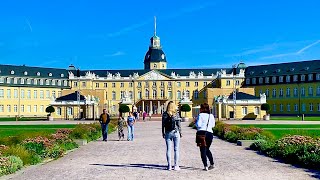 Schloss Karlsruhe Deutschland 4K [upl. by Felipa]