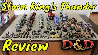 Storm Kings Thunder Miniatures Review DampD 5E Spoilers [upl. by Torrie918]