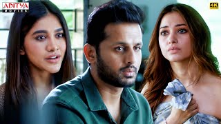 Tamannaah ने Nithin को पूरी तरह बर्बाद कर दिया😰 Maestro Hindi Dubbed Movie Scenes  Aditya Movies [upl. by Loseff]