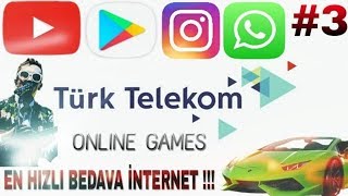 TÜRK TELEKOM BEDAVA İNTERNET VPN 3 [upl. by Urissa]