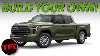 The 2022 Toyota Tundra Configurator Is LIVE Heres What You Can Build Now amp What It Costs [upl. by Anig]