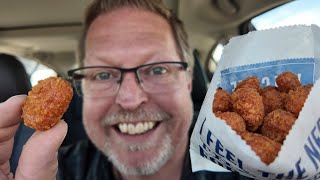 Culvers Hot Honey Cheese Curds Review [upl. by Flosser]