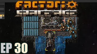 Factorio Space Age  Lets Play Ep 30  Prep for Fulgora and Sneaking In Rocket Thrusters [upl. by Bibbie]