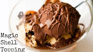 Magical Shell Chocolate Topping [upl. by Jangro]