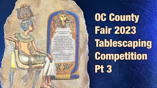 OC County Fair 2023 Tablescaping Competition Pt 3 [upl. by Yecam]