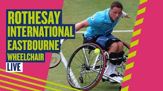 🔴 LIVE Rothesay International Eastbourne Wheelchair  Court 2  LTA [upl. by Itsim]