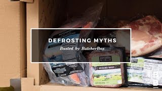 Top 5 Myths About Defrosting Meat BUSTED [upl. by Jorrie511]