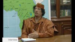 interview  Colonel Gaddafi [upl. by Teews]