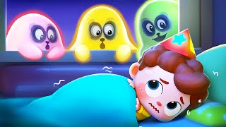 Monster Bedtime Song  Monster in the Dark  Nursery Rhymes amp Kids Songs  BabyBus [upl. by Enyalb453]