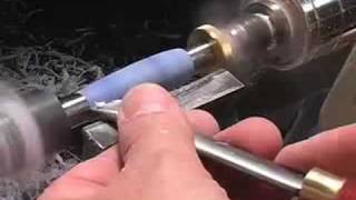 Barry Grosss techniques for turning an acrylic pen Part 2 [upl. by Eteragram]