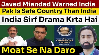 Pakistan Is Safe Country Than India  Javed Miandad Challenged India  Team Bejho Moat Se Na Daro [upl. by Llerred223]