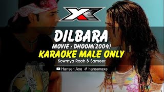 Dilbara Karaoke  Male Only [upl. by Kussell]