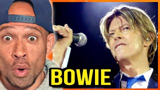 Rapper FIRST Reaction to David Bowie  Heroes live [upl. by Atnovart]