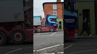 Very nice Rowells Transport Scania in Grantham [upl. by Reamy]