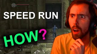 Asmongolds Mind EXPLODES By World Record Dark Souls Speed Run [upl. by Duff18]