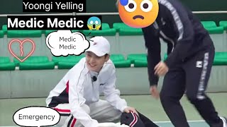 Yoongi Screaming Medic Medic🤣🥰 shorts bts yoongi suga v trending viral [upl. by Oirottiv]