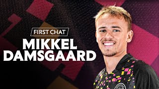 MIKKEL DAMSGAARD is a BEE 🐝  Damsgaards first words as a PREMIER LEAGUE player [upl. by Hamlen]