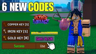 NEW ALL WORKING CODES FOR KING LEGACY 2024  KING LEGACY CODES [upl. by Menzies935]