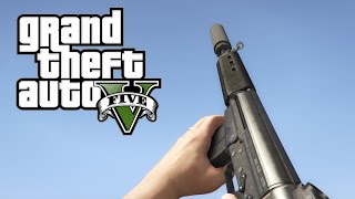 Grand Theft Auto V  All Weapons [upl. by Sofie]