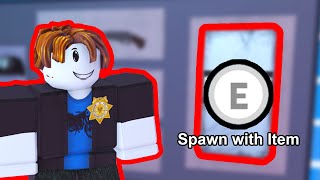 SPAWN with ANY ITEM  Roblox Jailbreak Mythbusters [upl. by Malek]