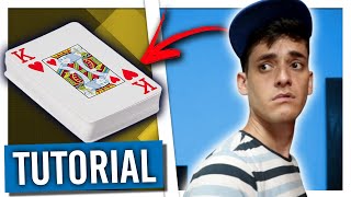 Tutorial rápido de MÁGICA COM BARALHO  carta secreta [upl. by Anihta678]