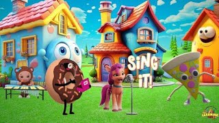 Apples and Bananas Song  Nursery Rhymes and Kids Songs [upl. by Colinson858]