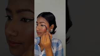 quotGraphic Eyeliner Tutorial Look 3 👁 quot graphicliner tutorial yourmakeupassistant [upl. by Atnad]