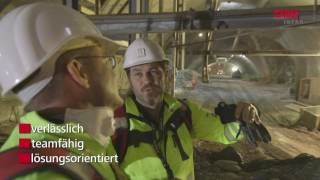 Jobclip  Bautechnik Fahrwegtechnik [upl. by Henricks]