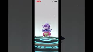 Evolving Slowpoke Galarian Shiny to Slowking Galarian Shiny  Pokémon Go [upl. by Favianus255]