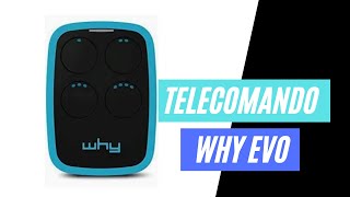 Telecomando Why Evo  Sostituzione Batteria CR2032 [upl. by Nevad686]