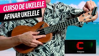 Curso de Ukelele COMPLETO  Clase 2 Afinar un Ukulele  Guitarraviva [upl. by Nedac]