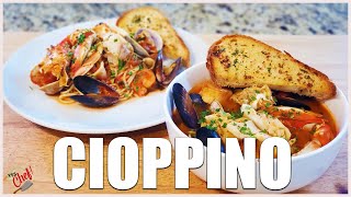 Cioppino Recipe  The San Francisco Fish Stew [upl. by Kalie]