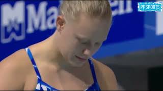 Emma G Gullstrand Sweden l 3m Springboard Diving Highlights [upl. by Eiltan581]