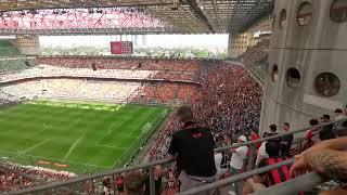 San Siro Visuale Terzo Anello Rosso Laterale Settore 320 [upl. by Oderfliw]