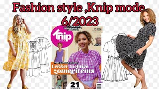 Burda extra Fashion style Knip mode 62023 🌹 [upl. by Procora93]