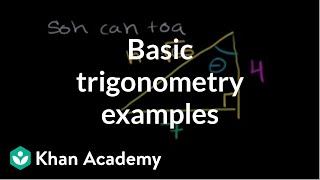 Basic trigonometry II  Basic trigonometry  Trigonometry  Khan Academy [upl. by Thomsen738]